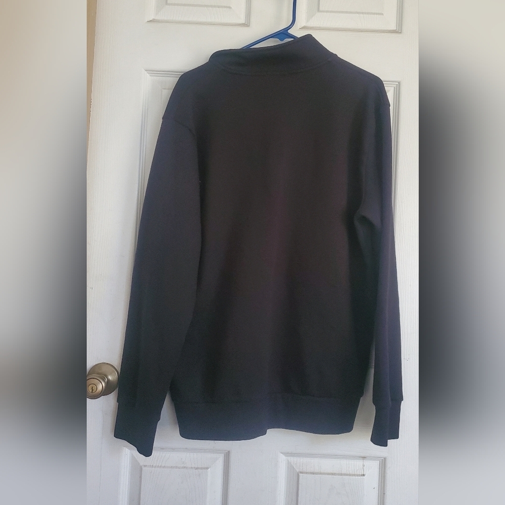 Timberland Men’s Half-Zip Pullover Sweater - Black, Size Large - Picture 6 of 6